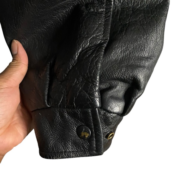 Canada Sportswear Men's Fountain Tire Black Varsity Full Zip Jacket - Picture 10 of 11